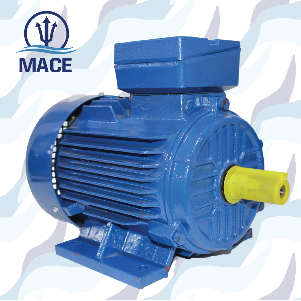 Electric Motor B3 x 1.5kW/2HP x 3 Phase x 1,500 RPM x CI x IE3 x MACE [YE3-90 L-4]