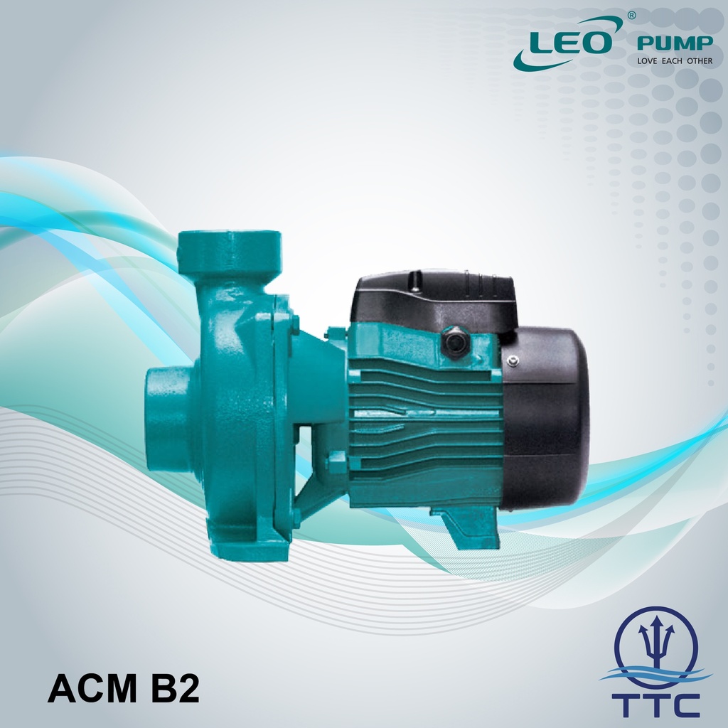 High Flow Centrifugal Pump: Model ACm-150B 2 x 1.5kW/2HP x 1 Phase x Clean Water
