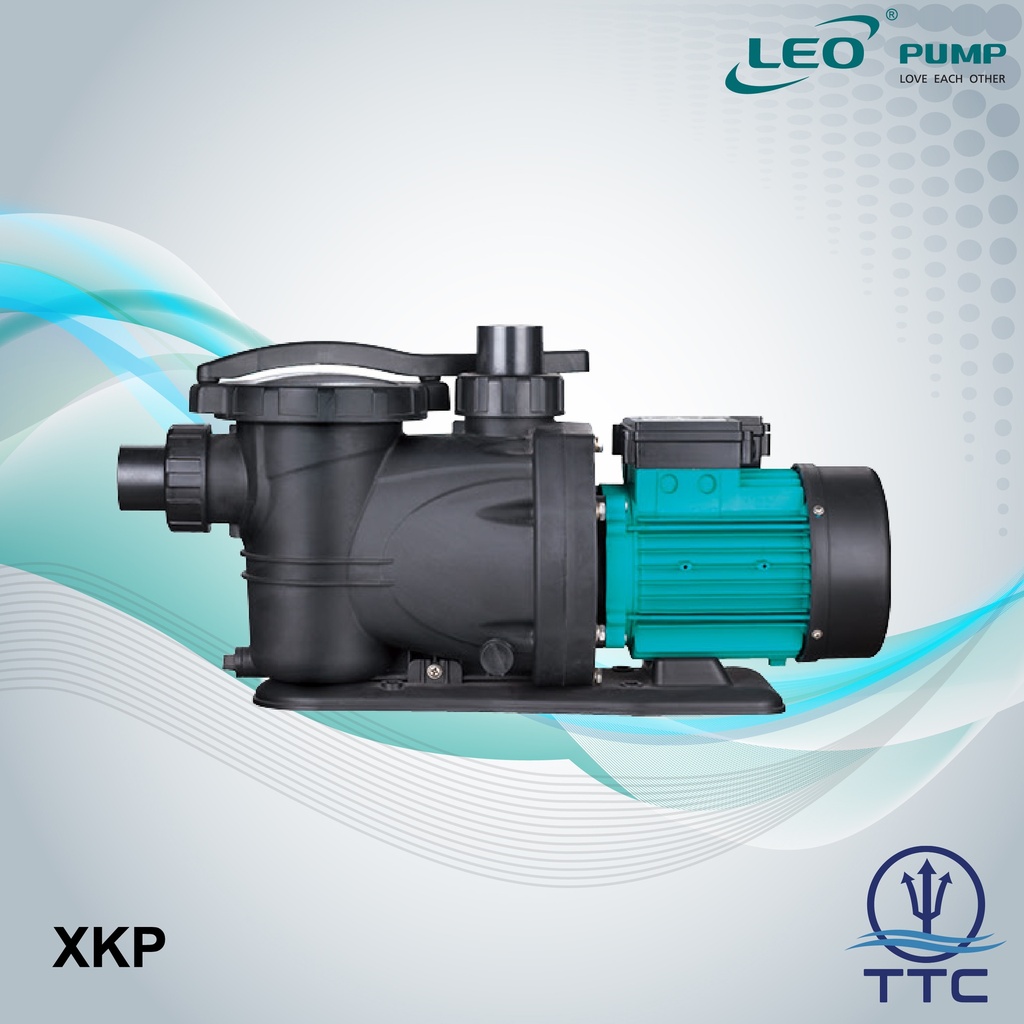 Pool Pump: Model XKP-80 x 0.8kW/1HP x gb Phase x .o0 Water