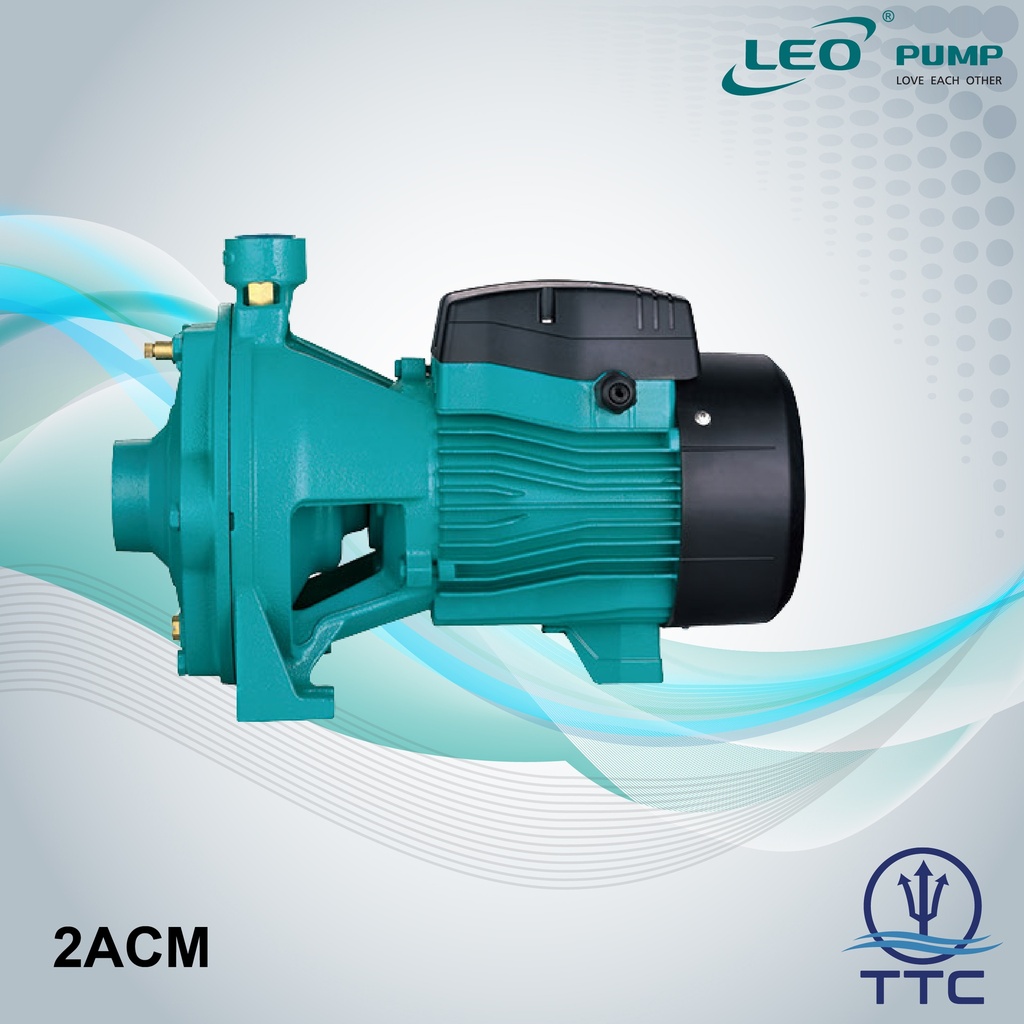 Twin Impeller Centrifugal Pump: Model 2AC-300H x 3kW/4HP x 3 Phase x Clean Water