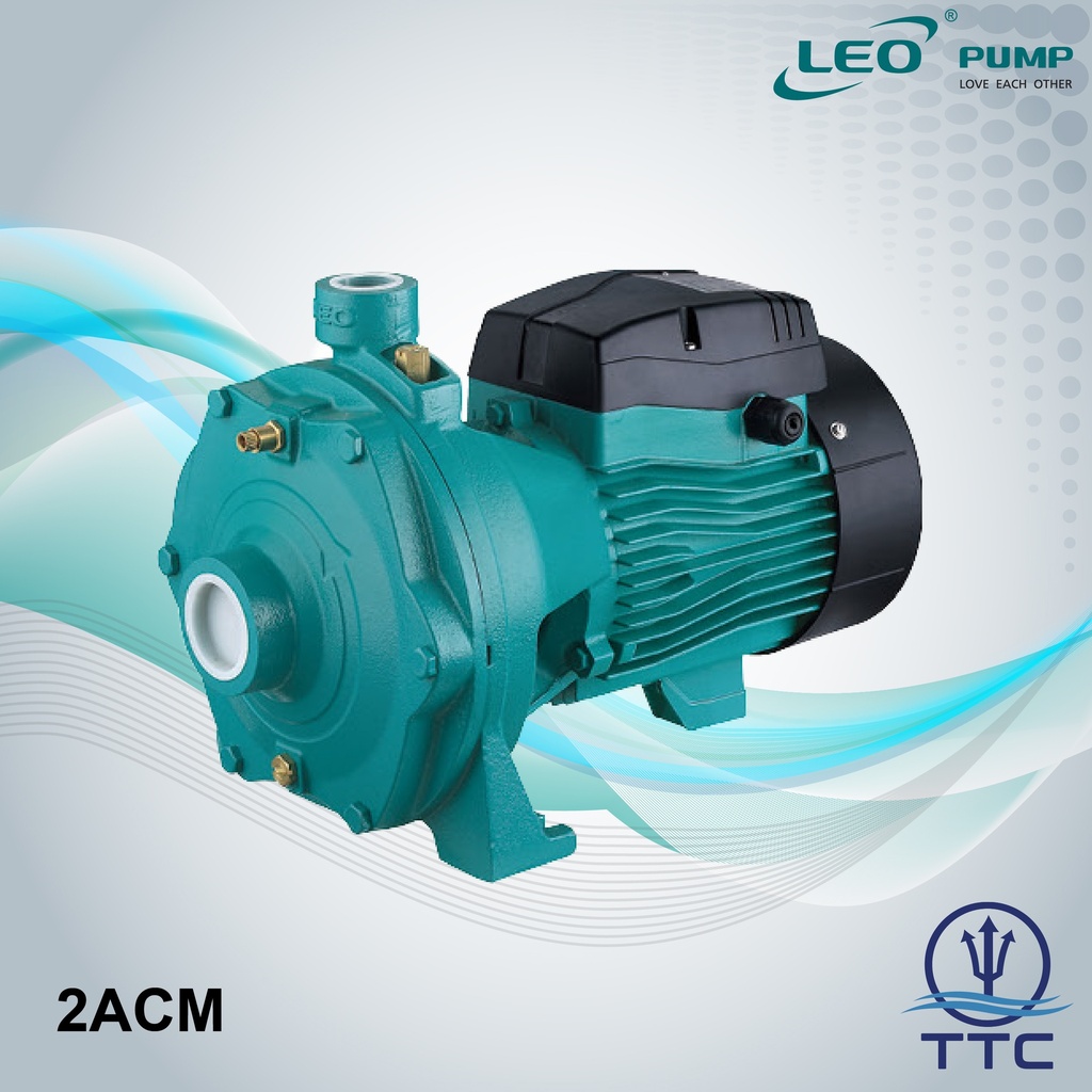 Twin Impeller Centrifugal Pump: Model 2ACm-110 x 1.1kW/1.5HP x 1 Phase x Clean Water