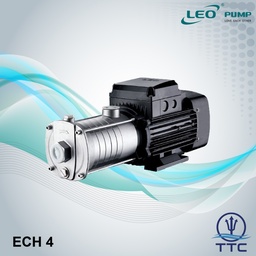 [40502004] Stainless Steel Horizontal Multistage Pump: Model ECHm-4-60 x 1.1kW/1.5HP x 1 Phase x Clean Water